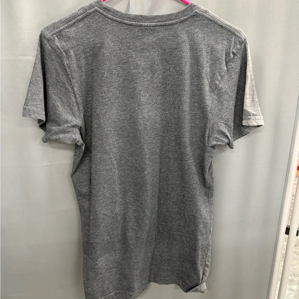 Gray Rodeo Cowboy Graphic T-Shirt - Picture 2 of 3